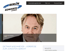 Tablet Screenshot of berlinkonzerte.de
